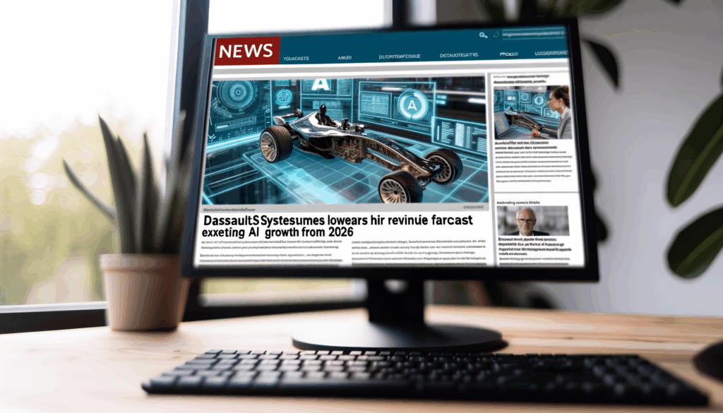 Dassault Systèmes verlaagt omzetverwachting, verwacht AI‑groei vanaf 2026 2 Dassault Systèmes verlaagt omzetverwachting, verwacht AI‑groei vanaf 2026 - AI Insider